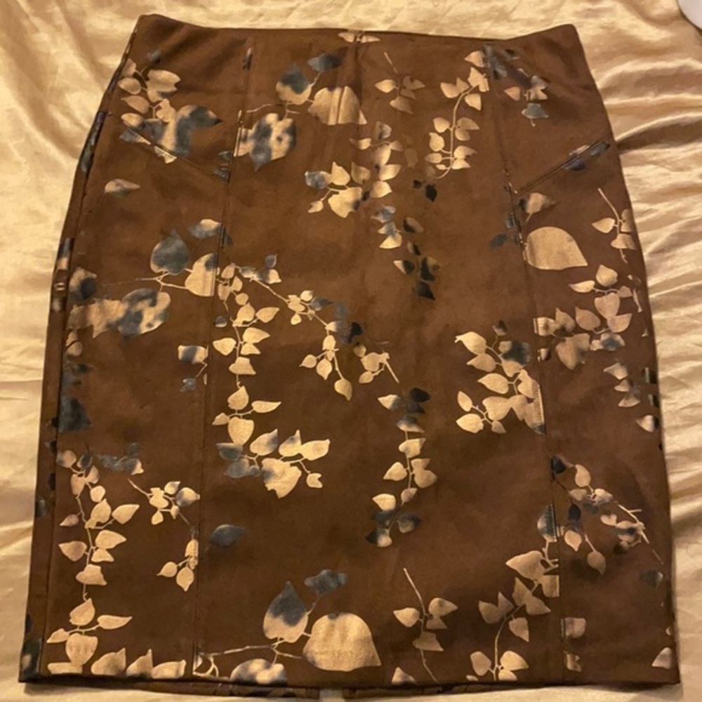 Women’s Fall Print Skirt Marc New York Skirt Large